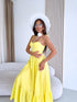 "SUNFLOWER" garā kleita 9289 - DZELTENA